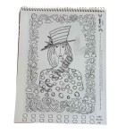 Livre à colorier Lady 1
